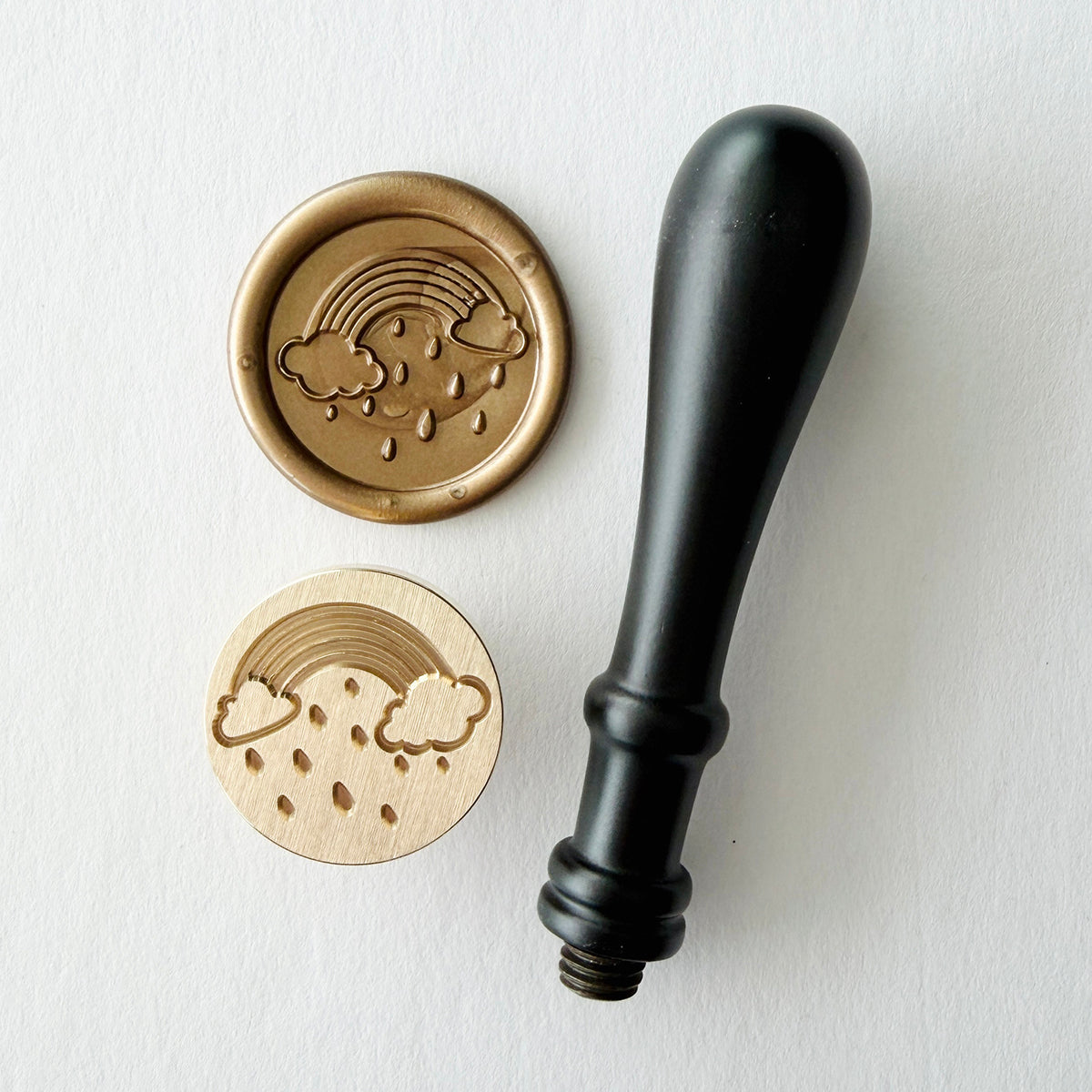 Rainbow Wax Seal Stamp