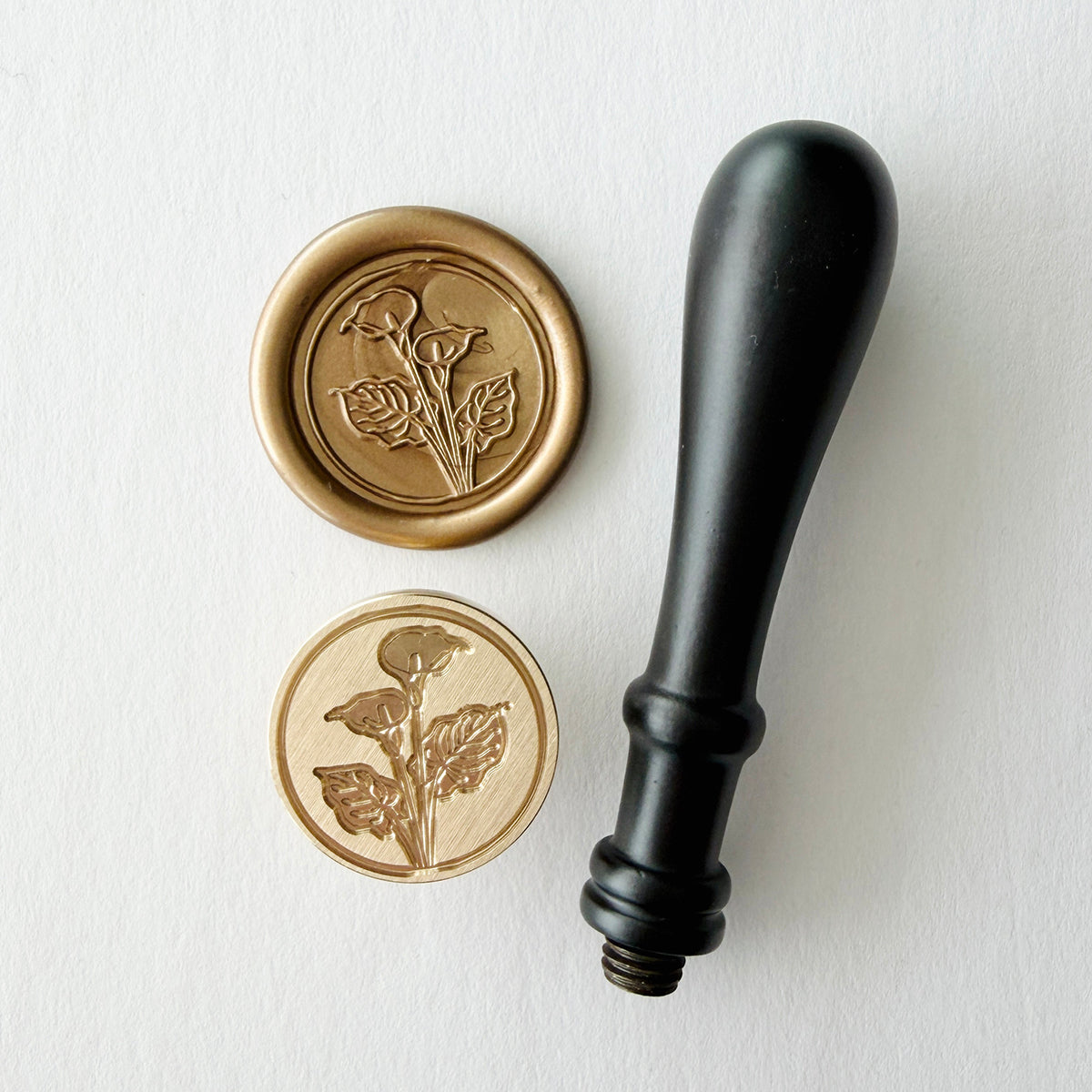 Garden Calla Lily Wax Seal Stamp