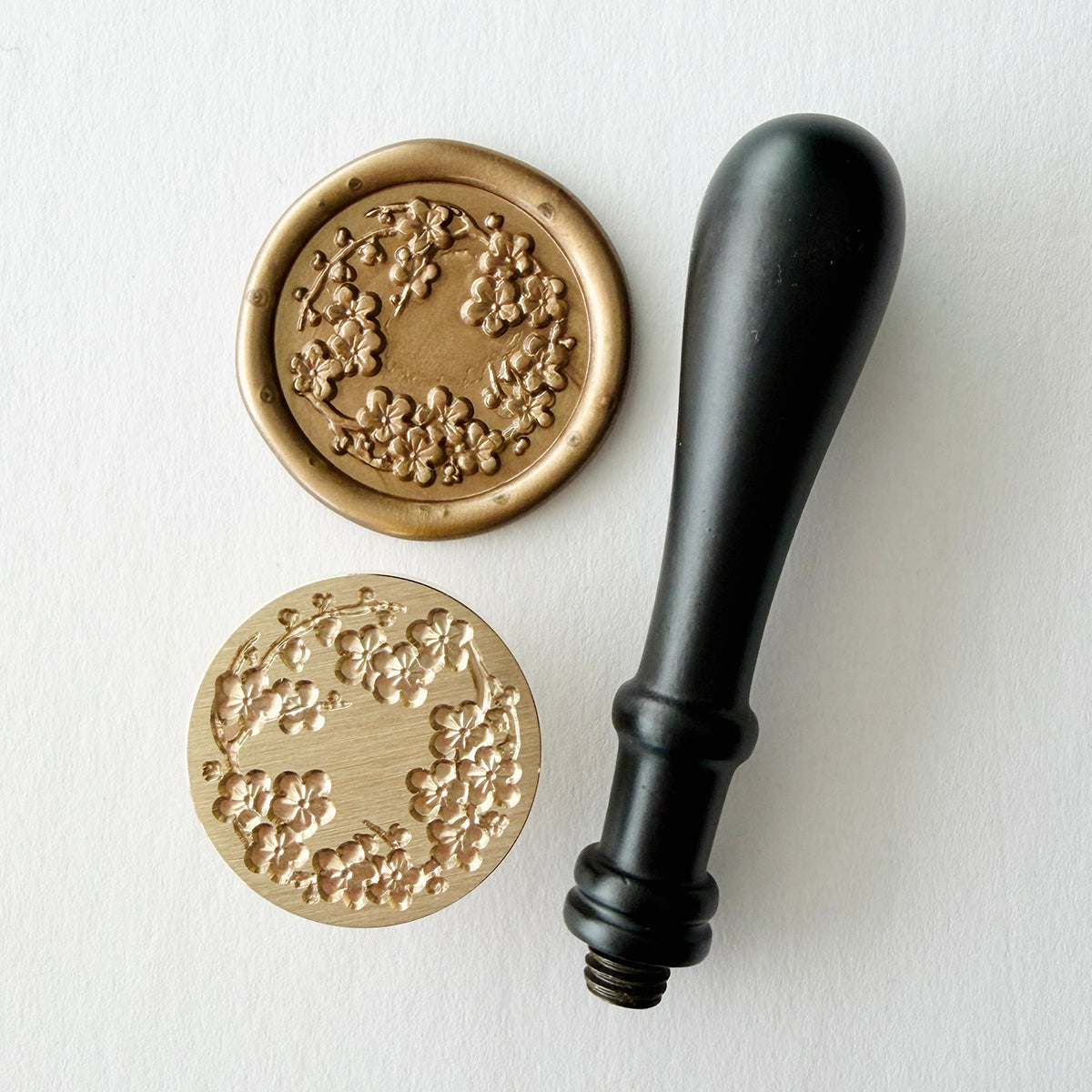 Cherry Blossoms Wax Seal Stamp 3-D