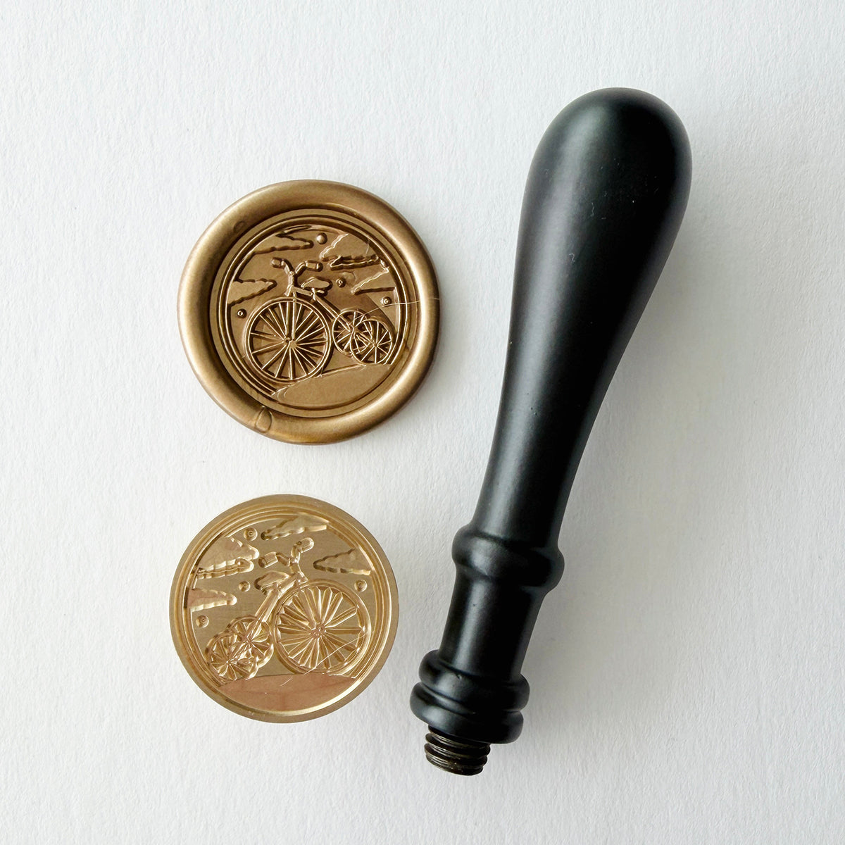 Bicycle Wax Seal Stamp
