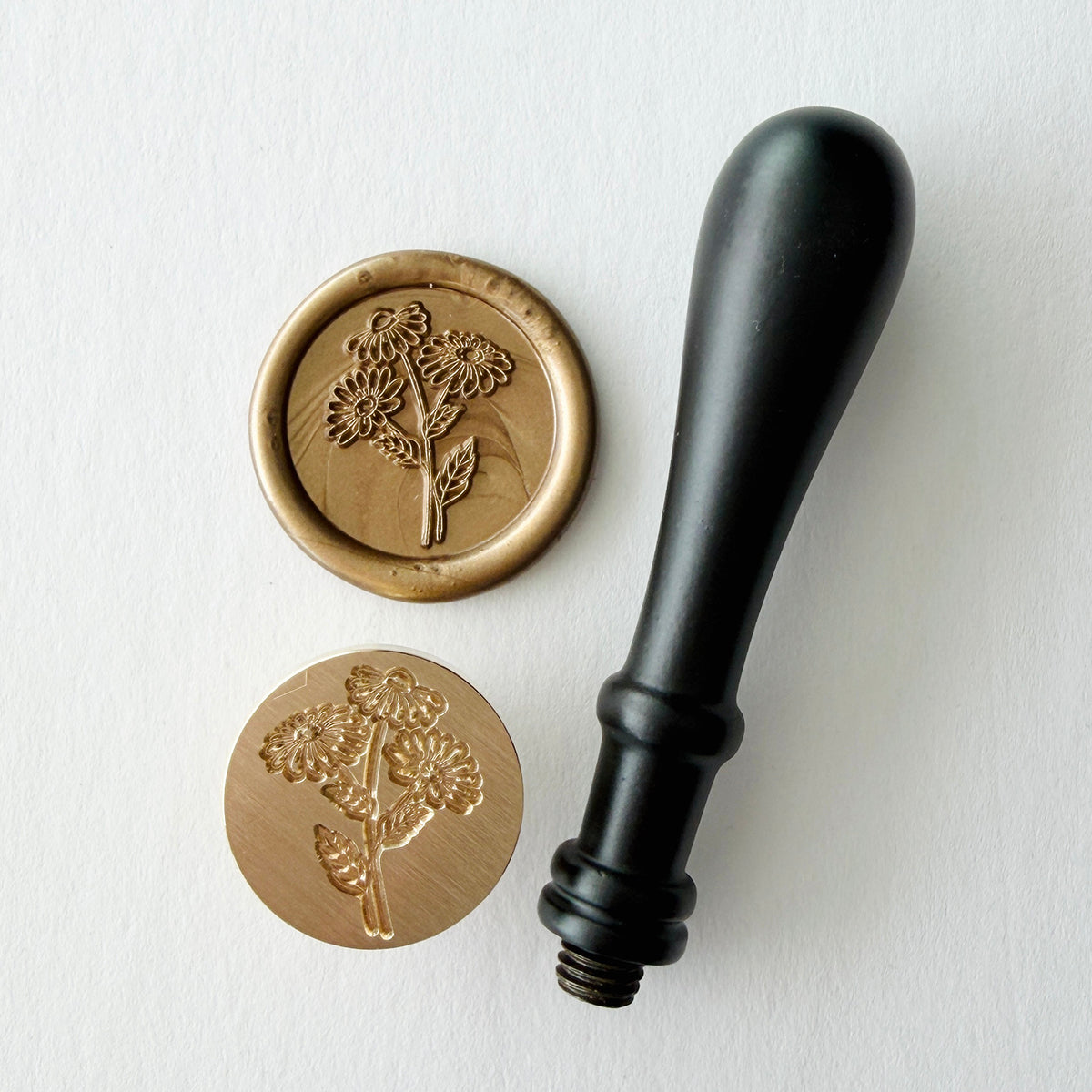 Daisy Bouquet Wax Seal Stamp