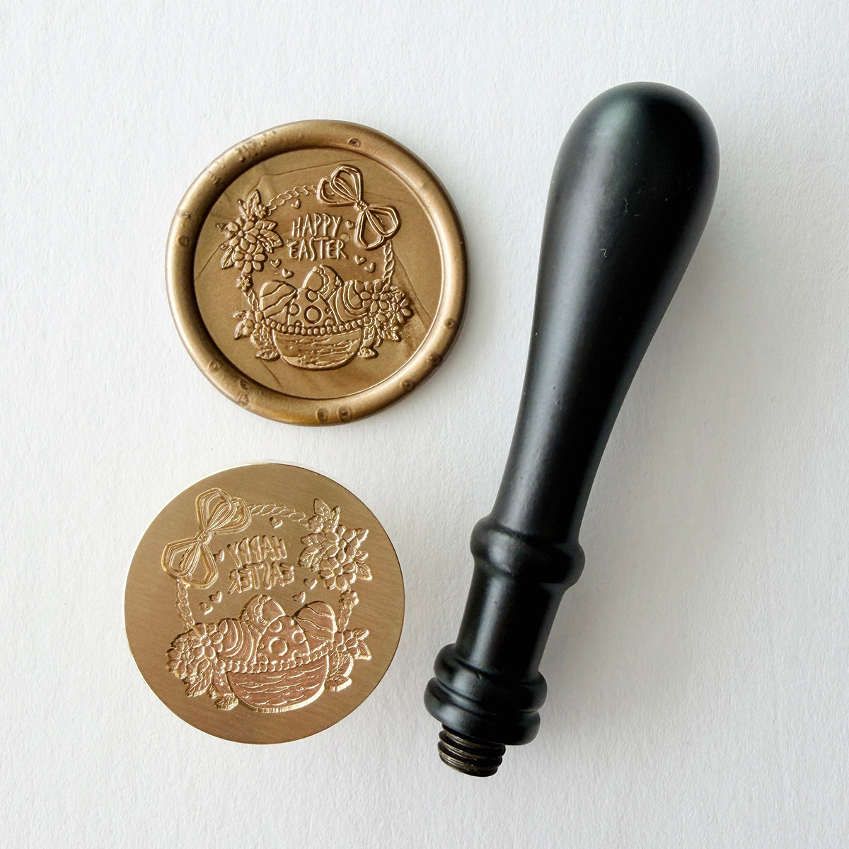 Happy Easter Basket Wax Seal Stamp