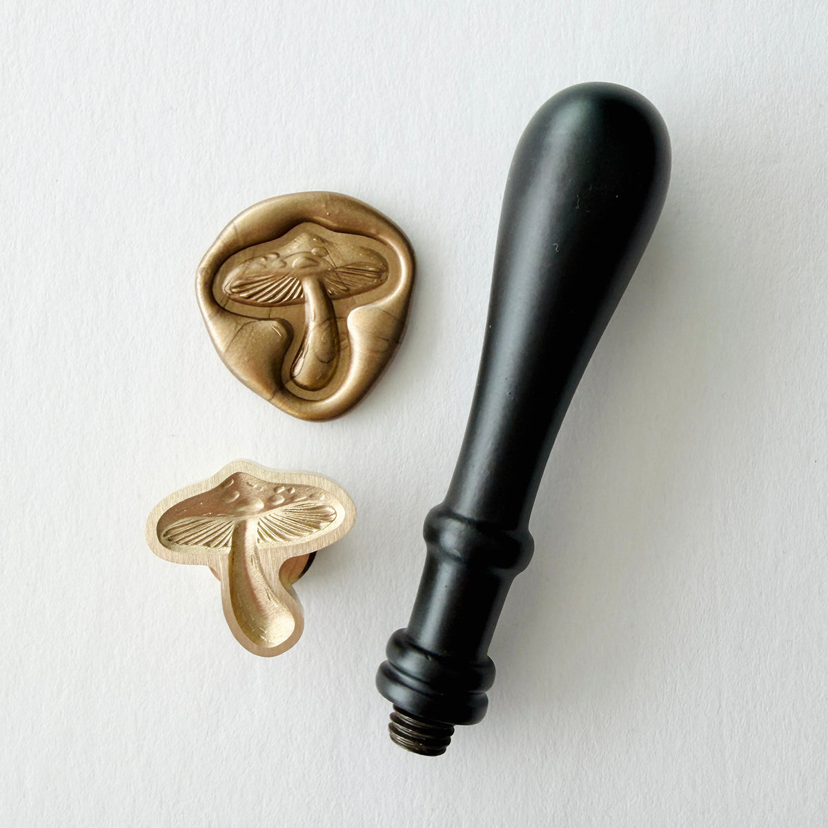 Mushroom Wax Seal Stamp 3-D