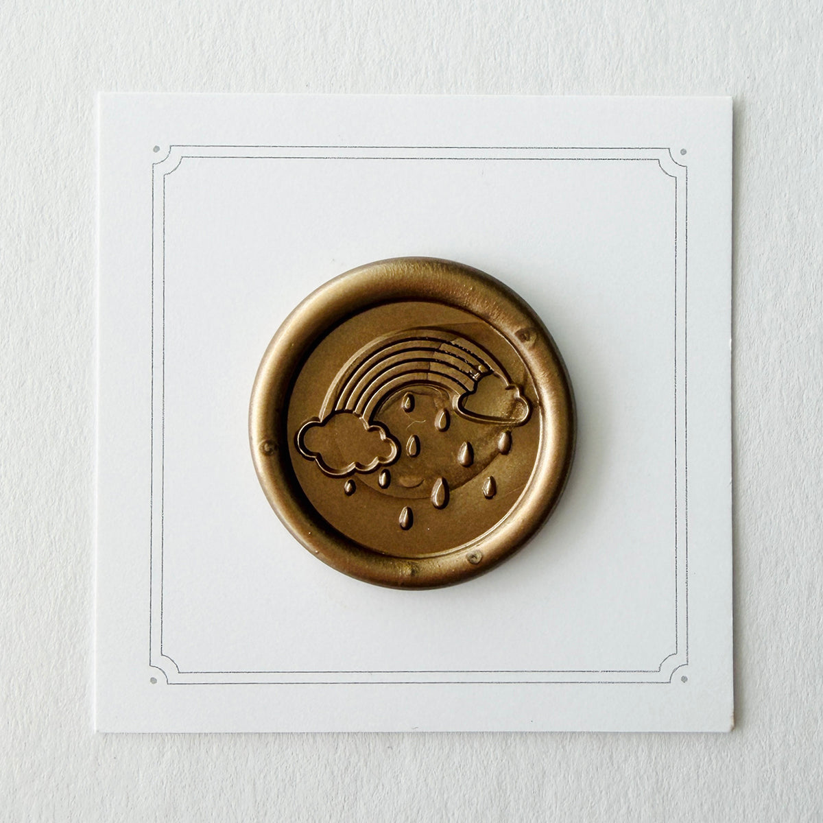 Rainbow Wax Seal Stamp