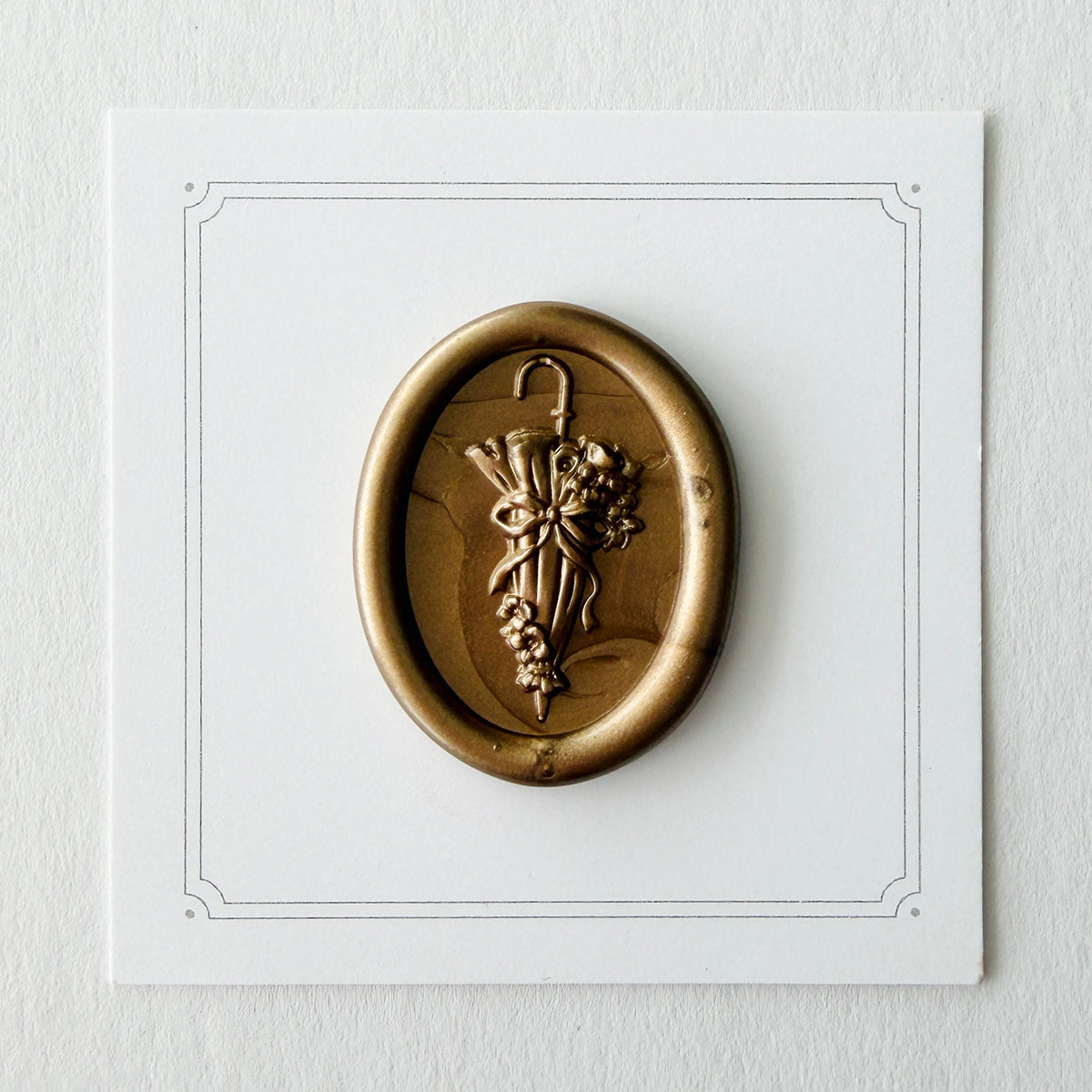Umbrella Wax Seal Stamp 3-D
