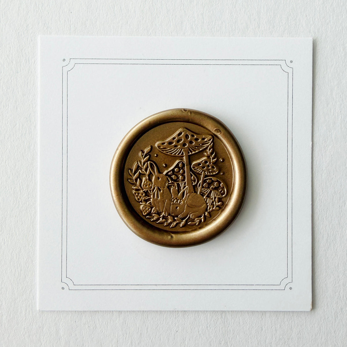 Bunny Garden Wax Seal Stamp