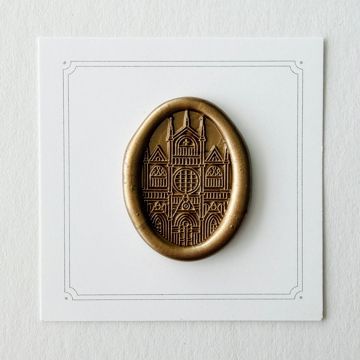 Cathedral Facade Wax Seal Stamp