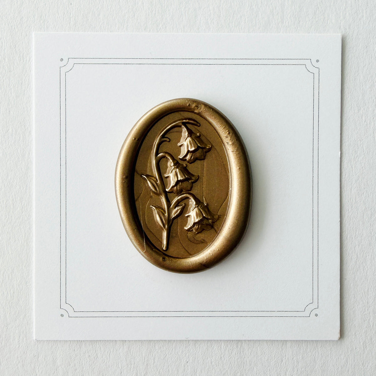Bellflower Wax Seal Stamp 3-D
