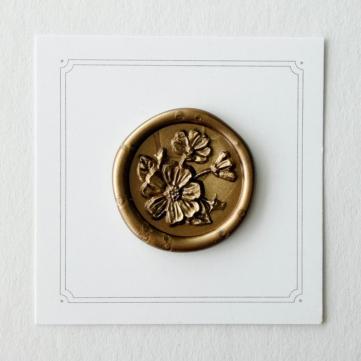 Sophie's Blooms Wax Seal Stamp 3-D