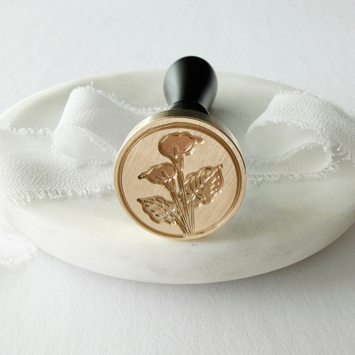 Garden Calla Lily Wax Seal Stamp