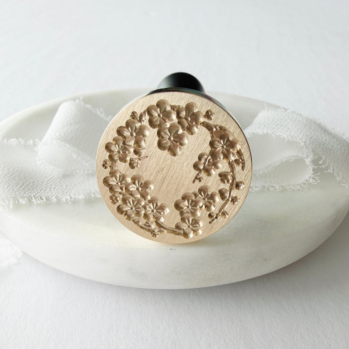 Cherry Blossoms Wax Seal Stamp 3-D