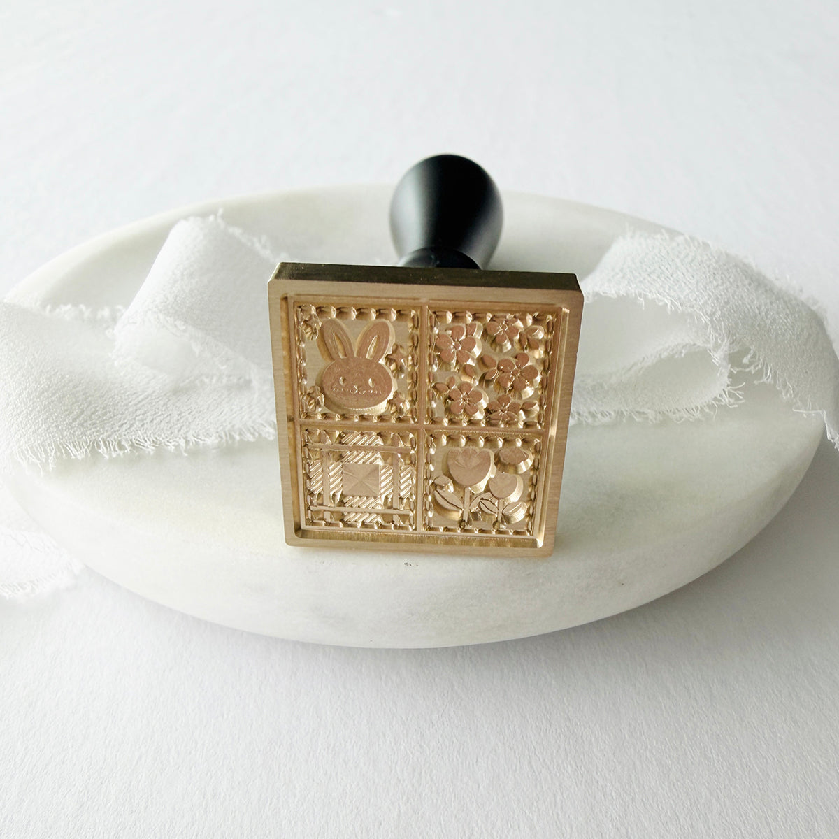 Easter Grid Wax Seal Stamp