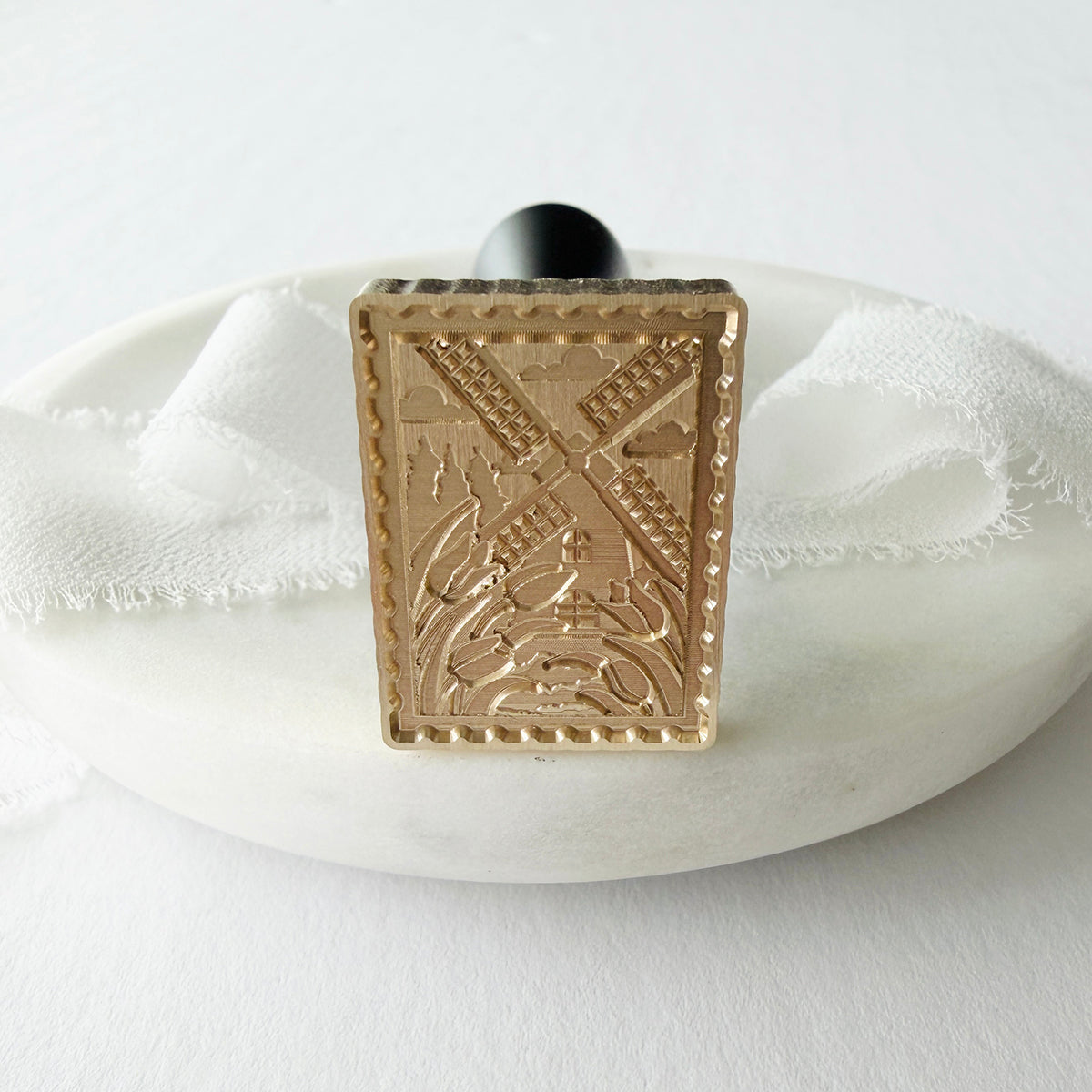 Dutch Windmill Wax Seal Stamp