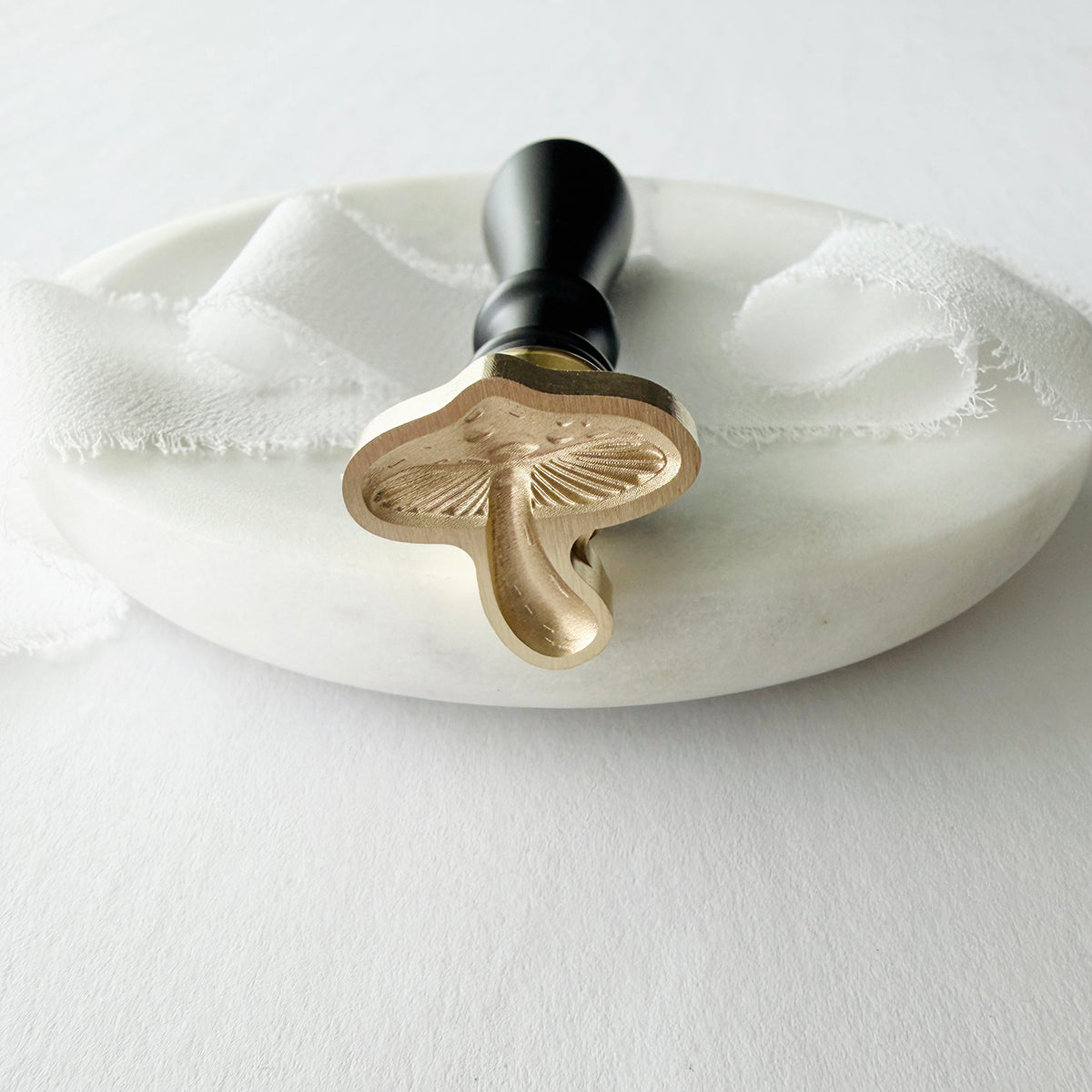 Mushroom Wax Seal Stamp 3-D