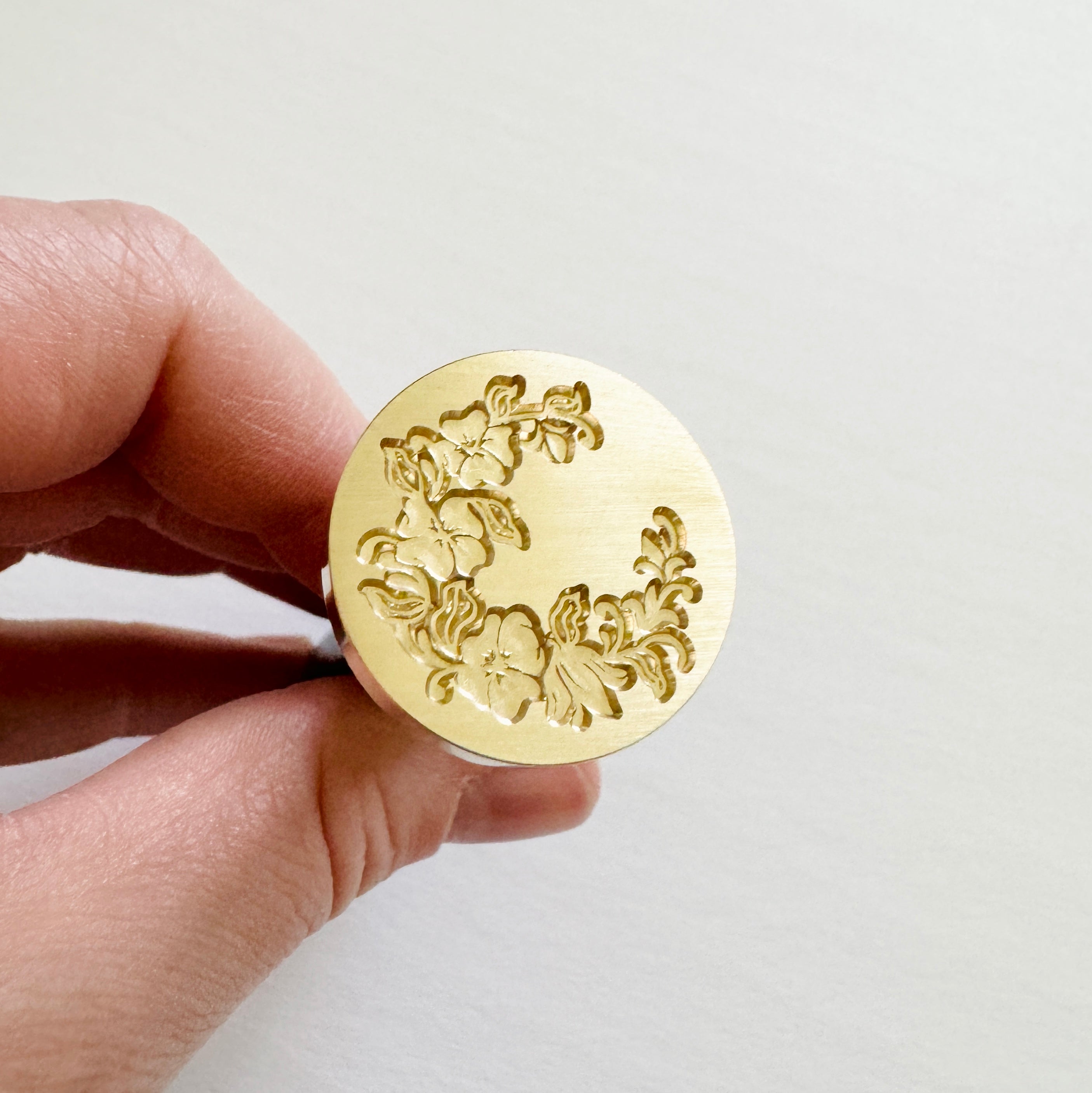 Flower Lei Wax Stamp