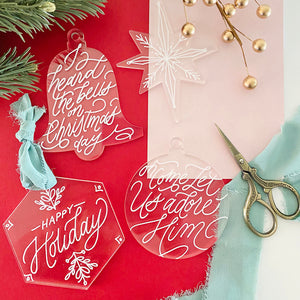 VIRTUAL Ornament Lettering Workshop & Kit - December 13
