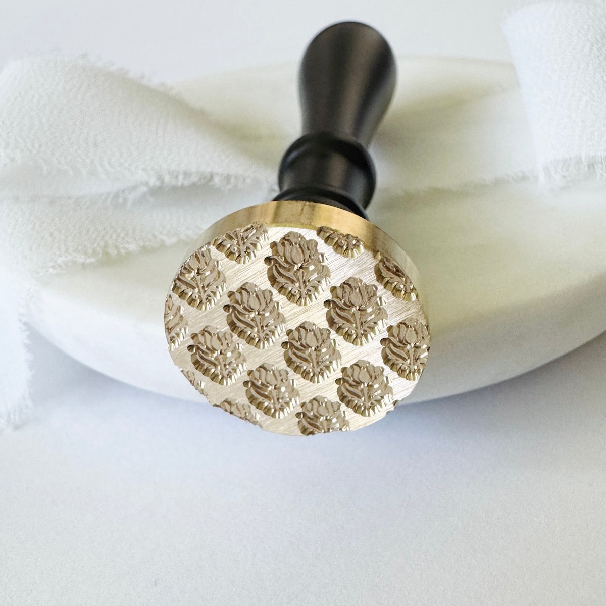Damask Floral Wax Stamp