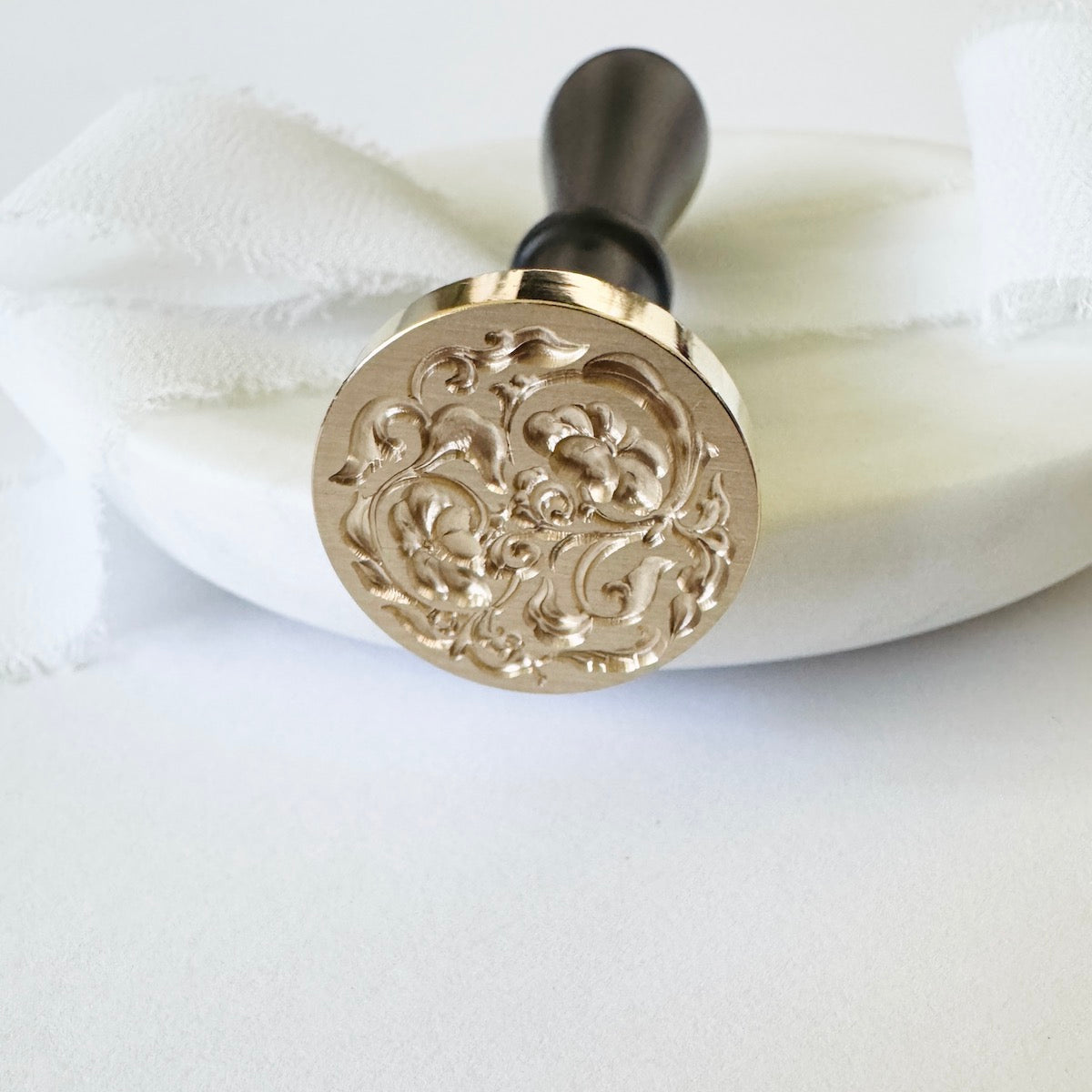 Tudor Florals Wax Stamp 3-D