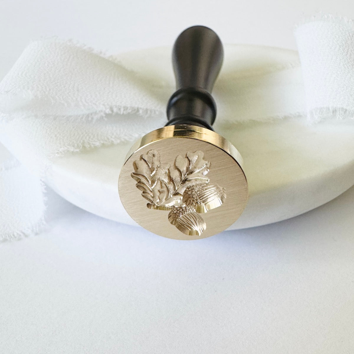 Acorns Wax Stamp 3-D