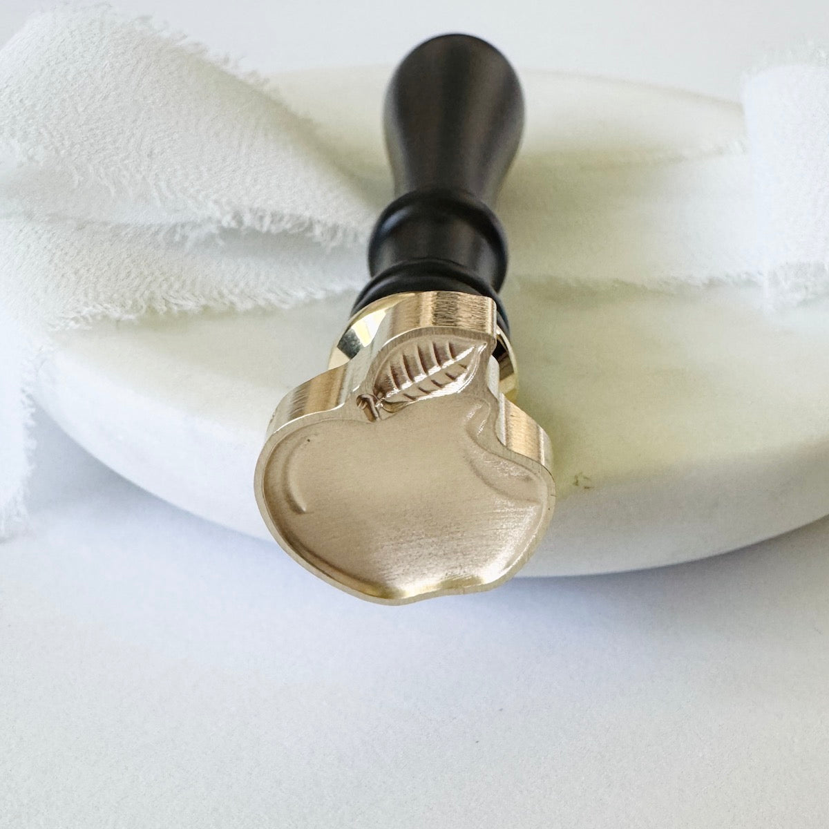 Apple Wax Stamp 3-D