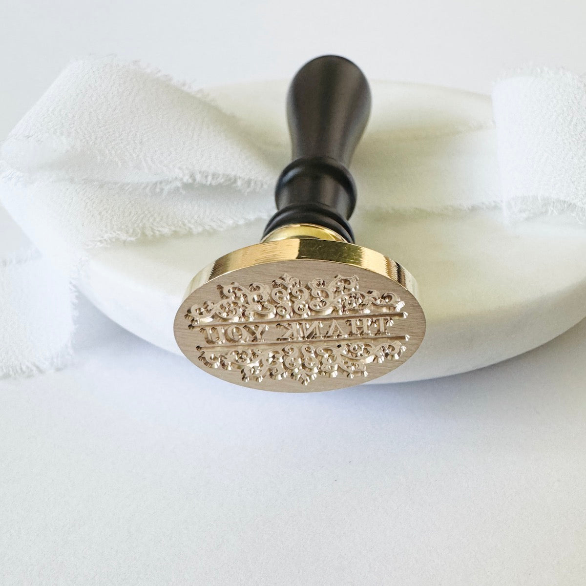 Oval Thank You Wax Stamp