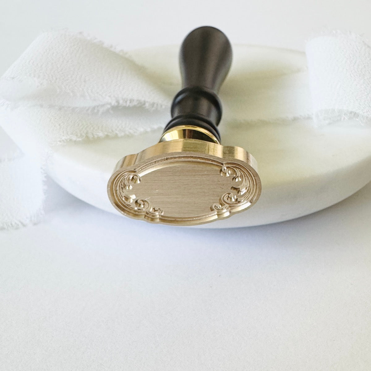 Oval Frame No. 9 Wax Stamp