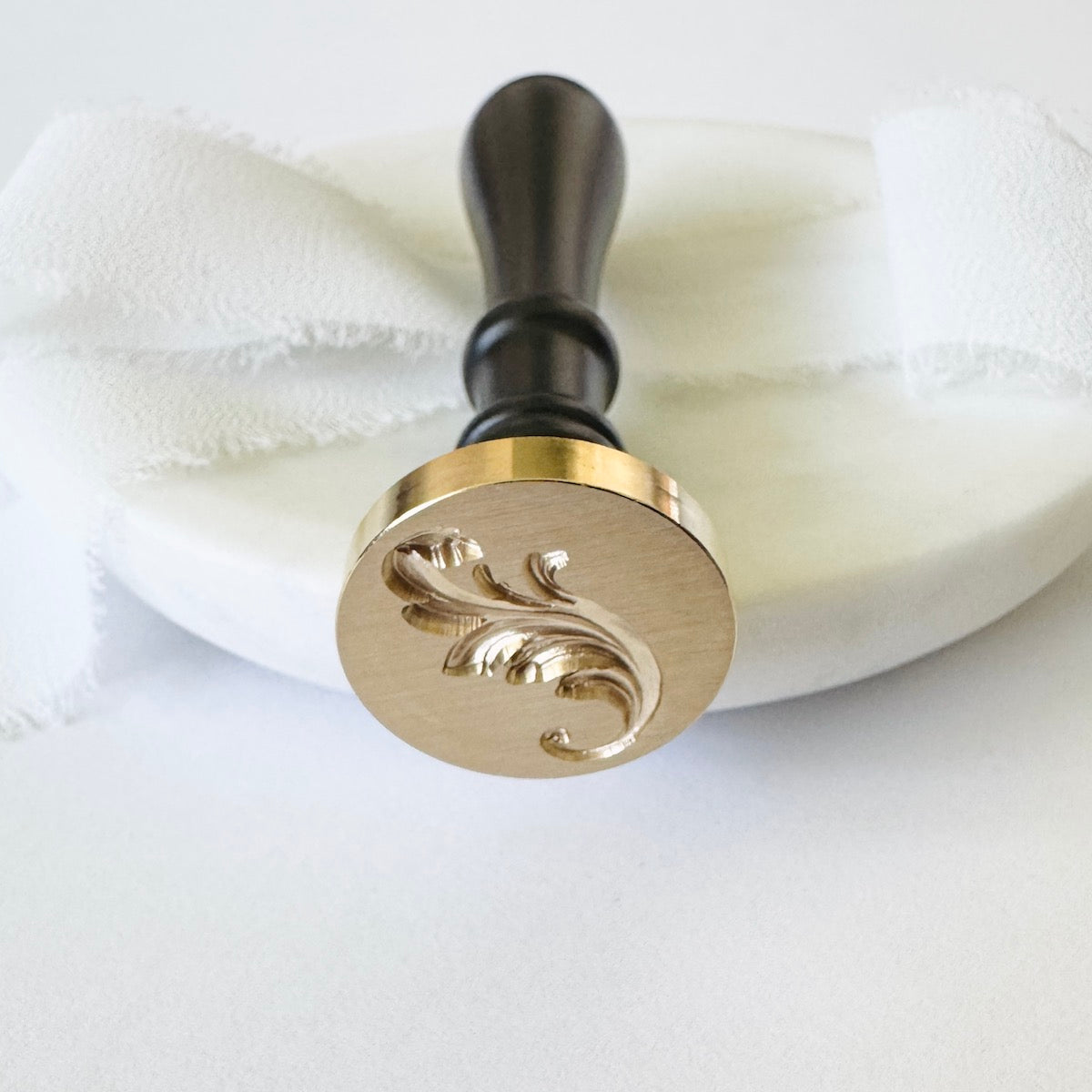 Acanthus Leaf Wax Stamp