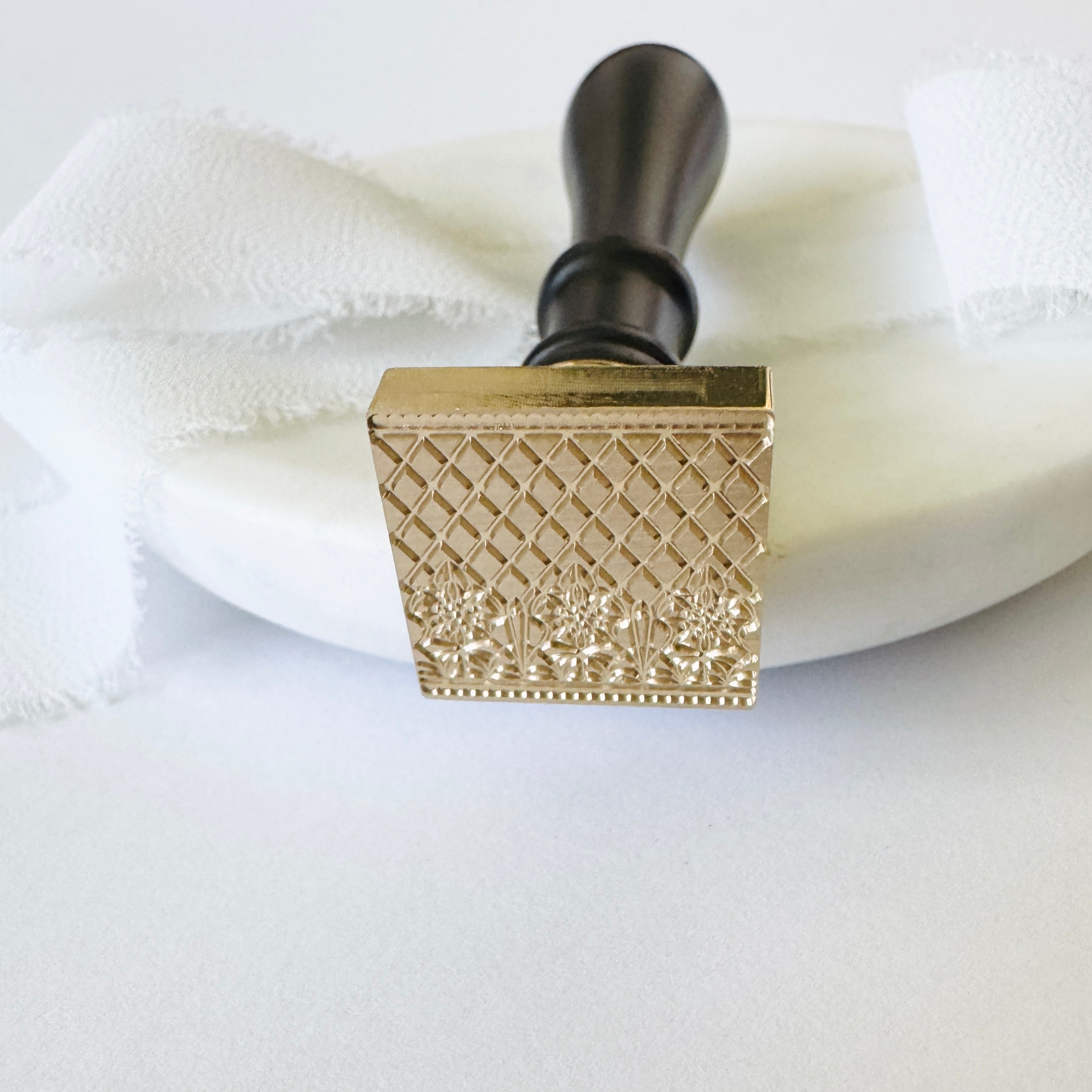 Fall Lace Wax Stamp