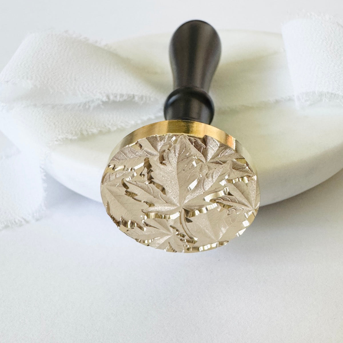 Maple Leaf Wax Stamp 3-D