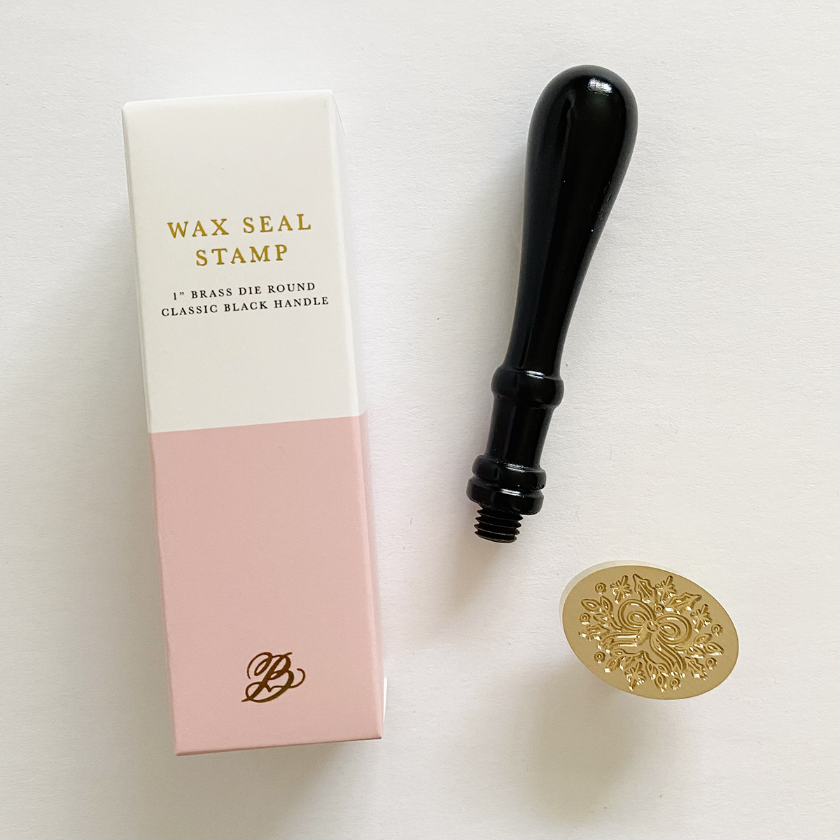 Oval Bow Wax Seal Stamp