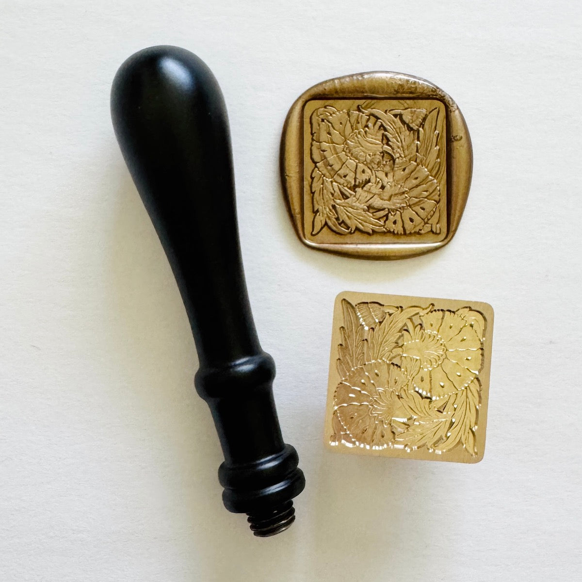 Art Nouveau Wax Stamp