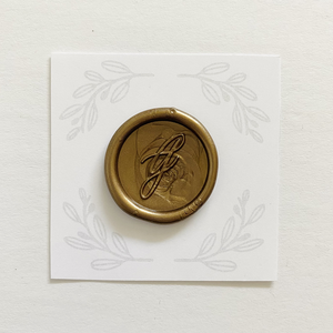 Initial Calligraphy Wax Seal Stamps (A-Z)