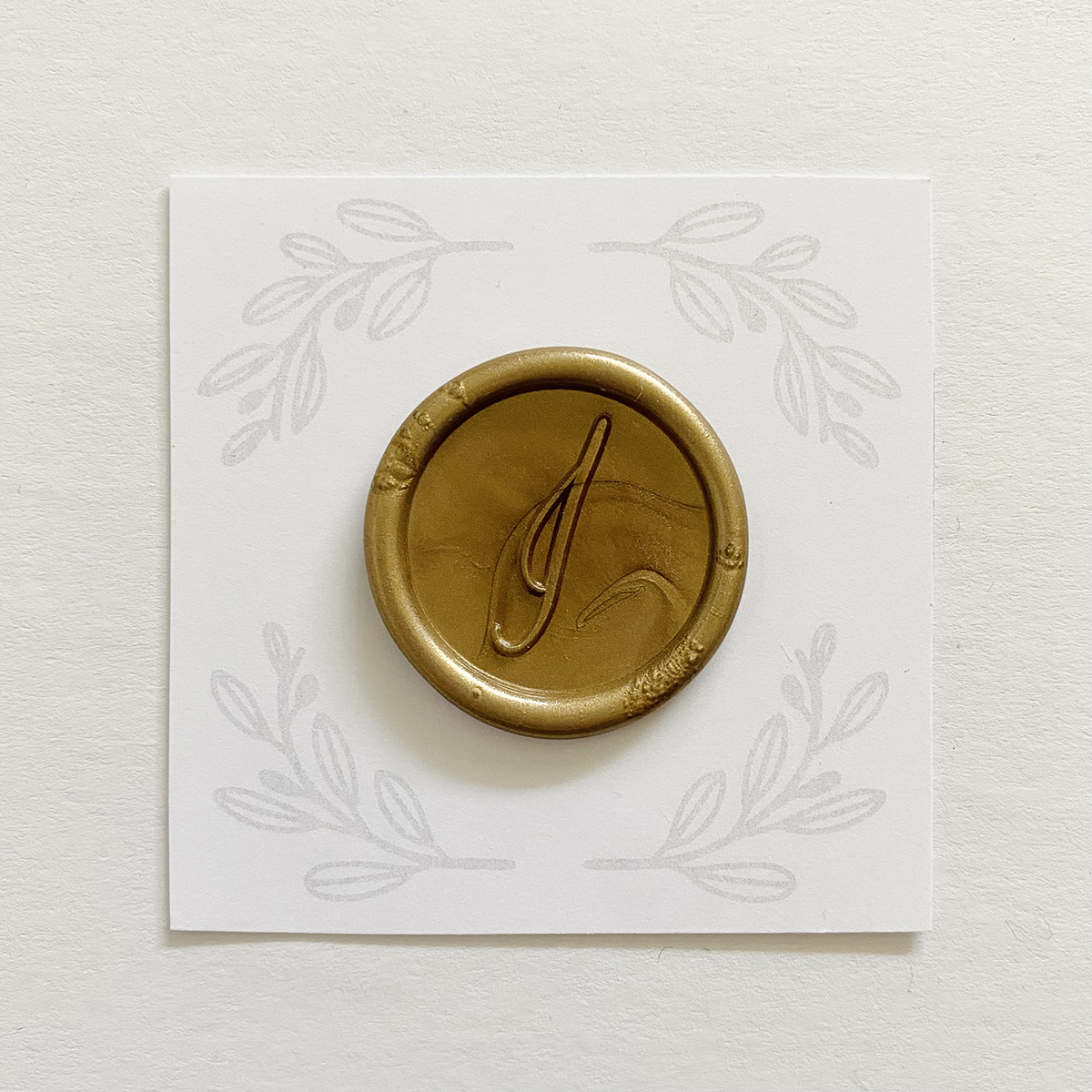 Initial Calligraphy Wax Seal Stamps (A-Z)