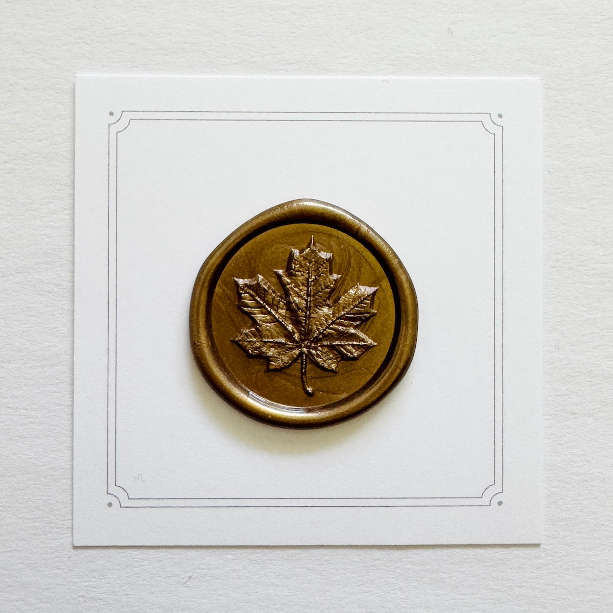 Leaf Wax Seal Stamp Set (Set of 3)