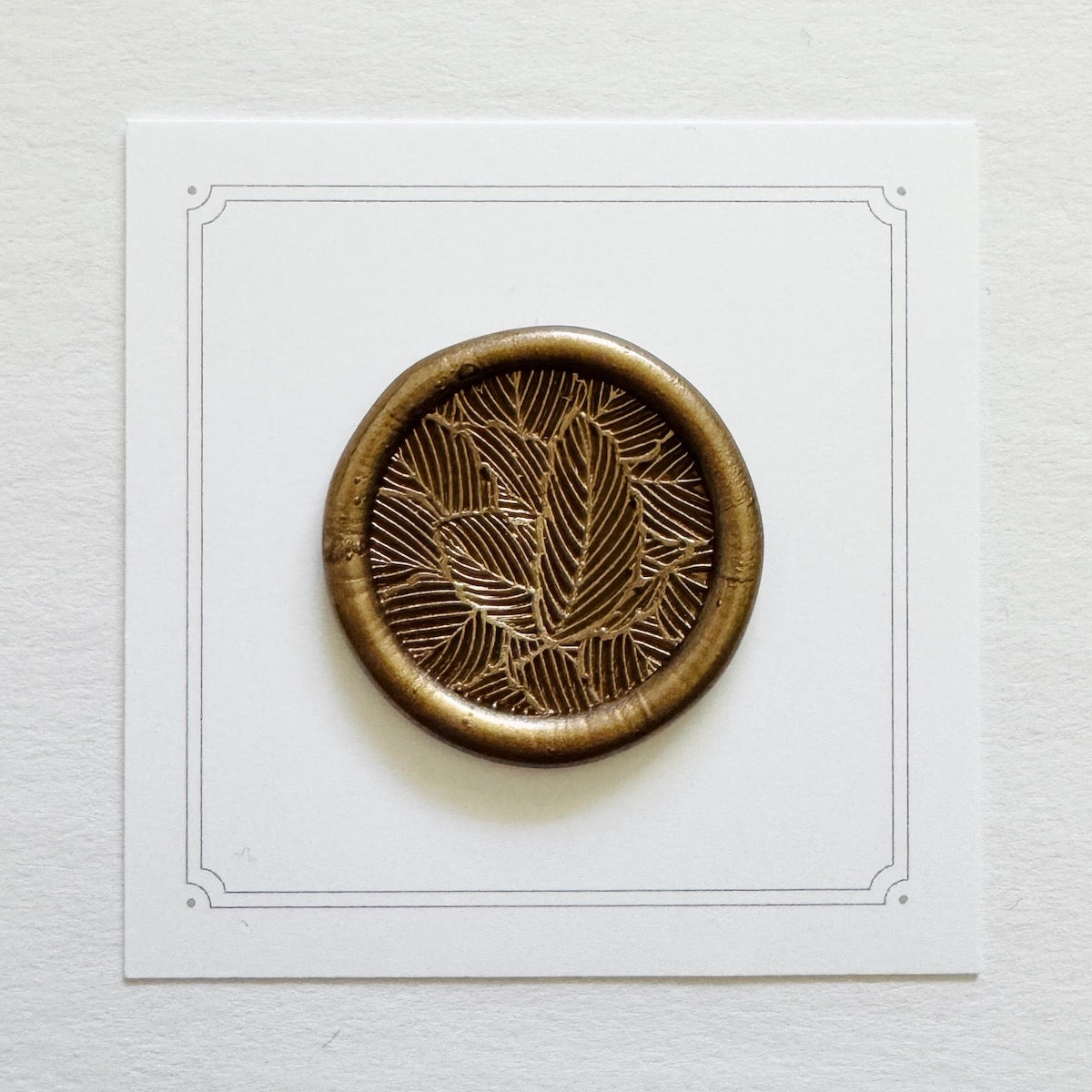 Feathers Wax Stamp