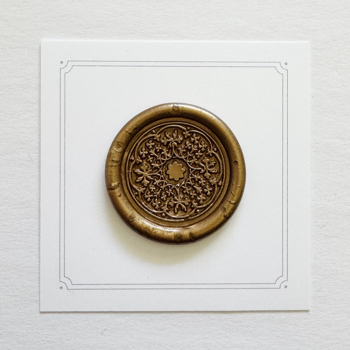 Medallion Wax Stamp