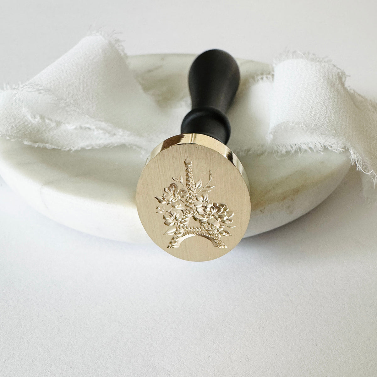 Paris Oval Wax Seal Stamp 3-D