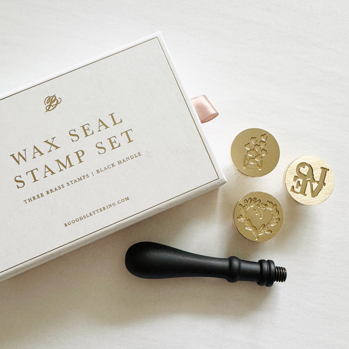 Valentine Wax Seal Stamp Set (Set of 3)