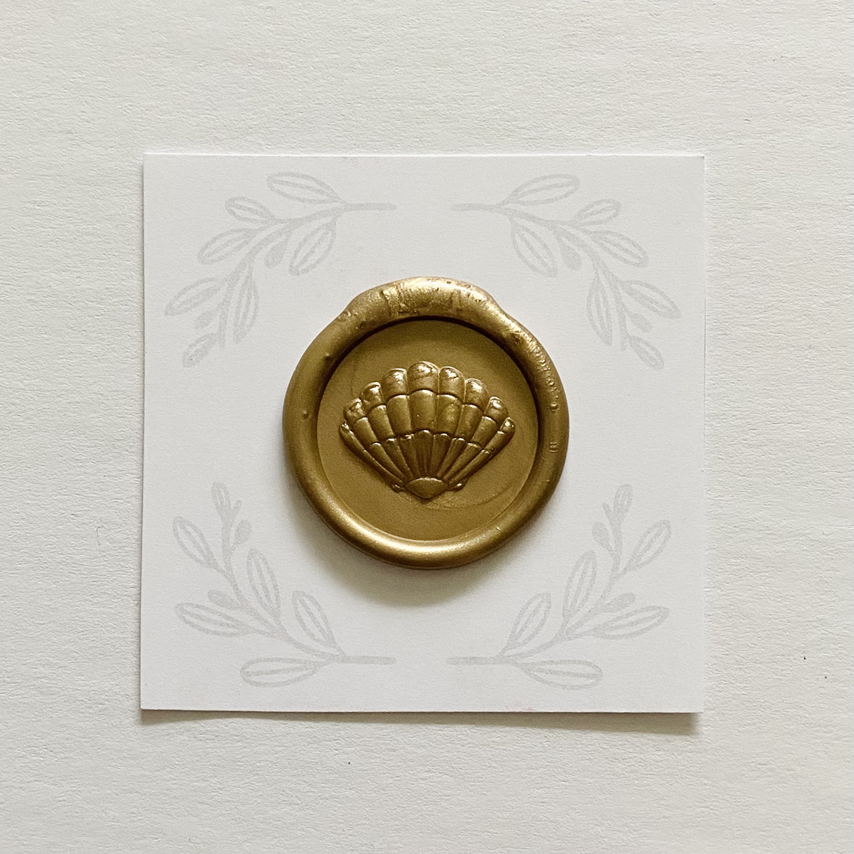 Sea Shell (3-D) Wax Seal Stamp
