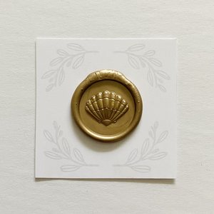 Sea Shell (3-D) Wax Seal Stamp