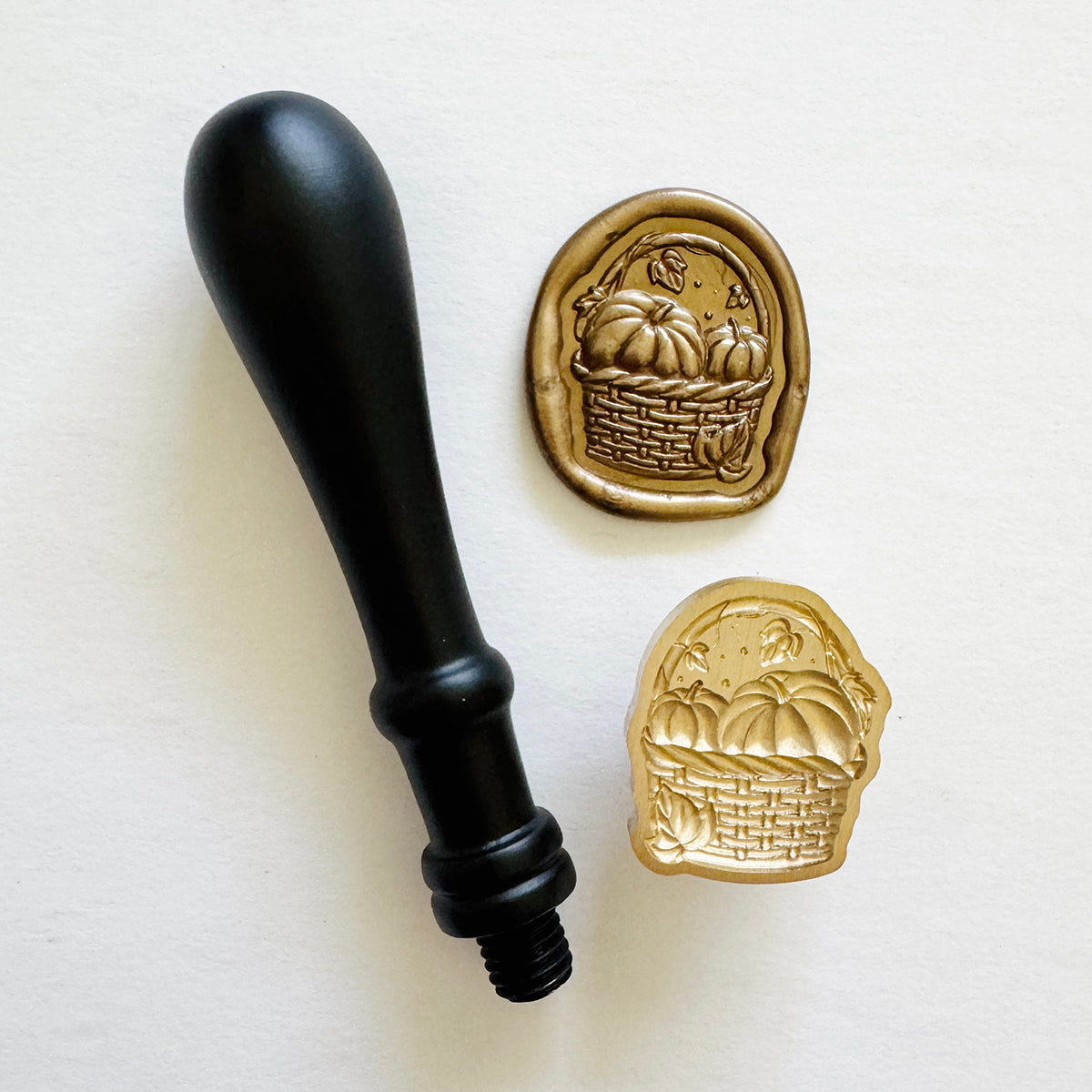 Harvest Basket Wax Stamp 3-D