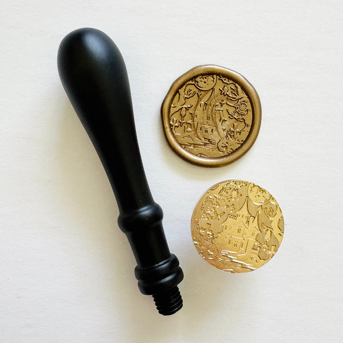 Halloween House Wax Stamp