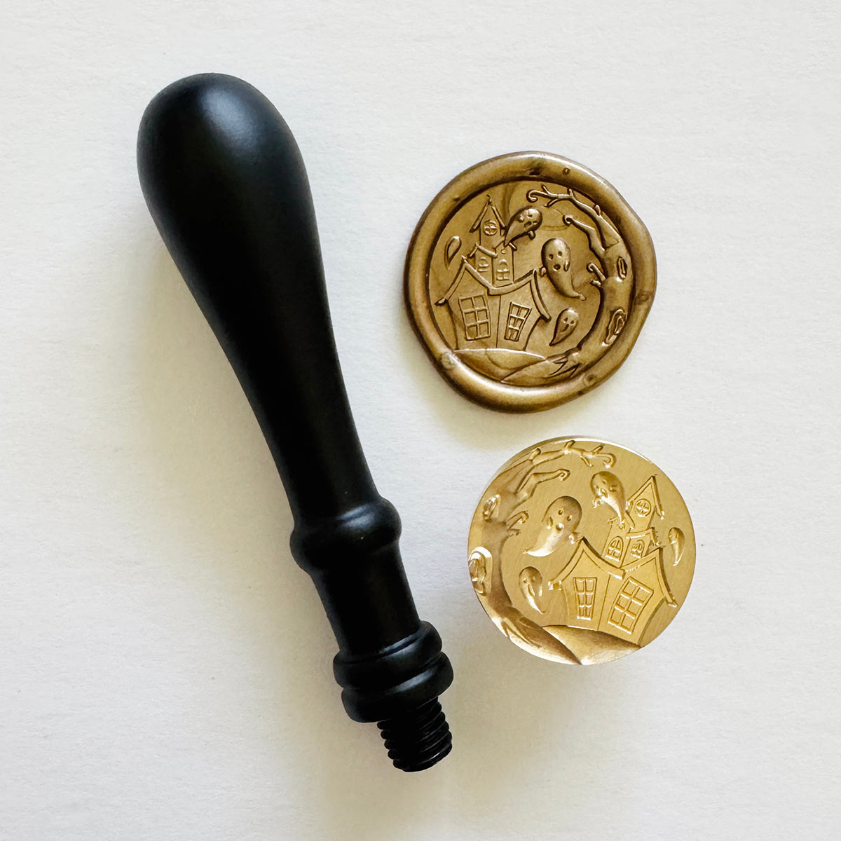 Haunted House Wax Stamp 3-D