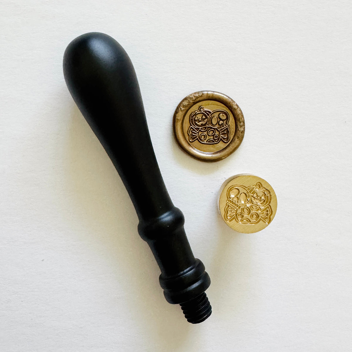 Mini Halloween Candy Wax Stamp