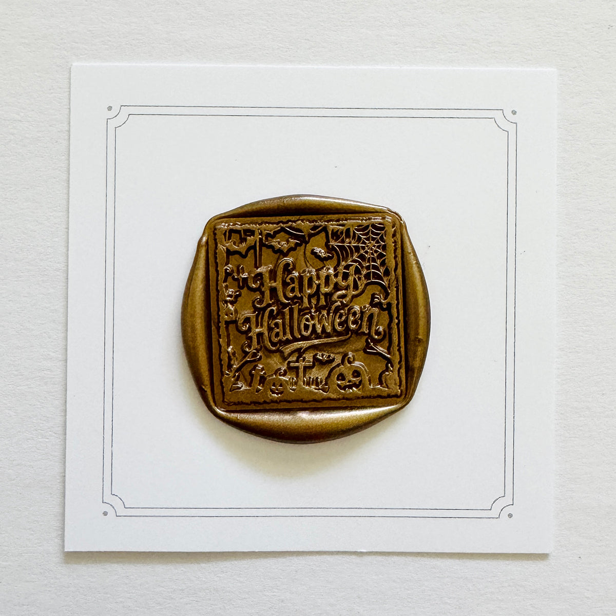 Happy Halloween No. 2 Wax Stamp