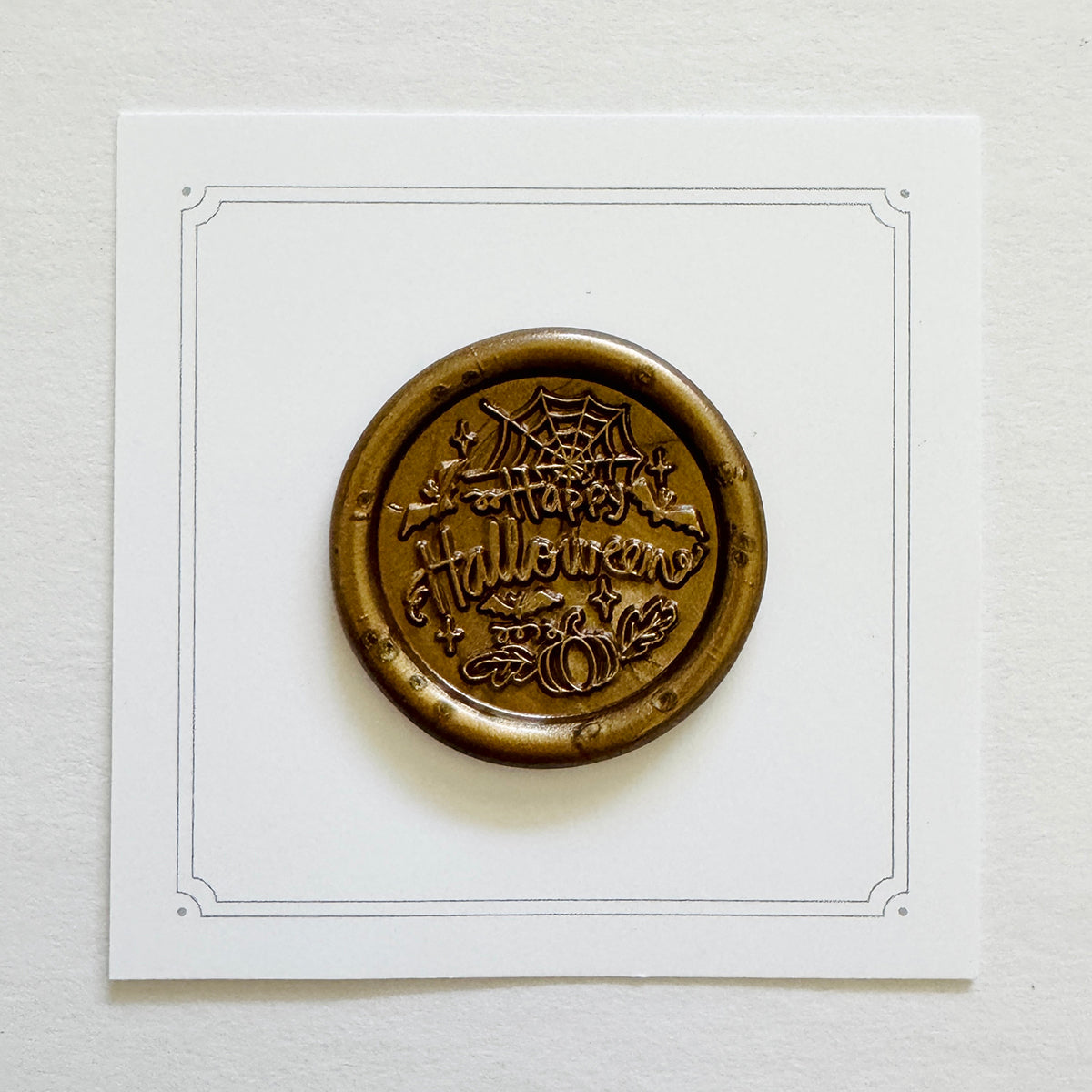 Happy Halloween No. 1 Wax Stamp