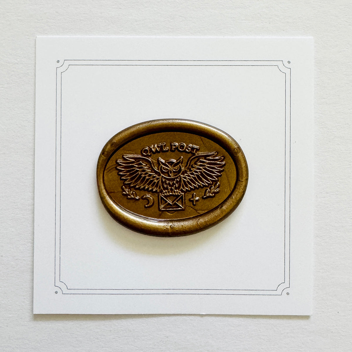 Owl Post Wax Stamp