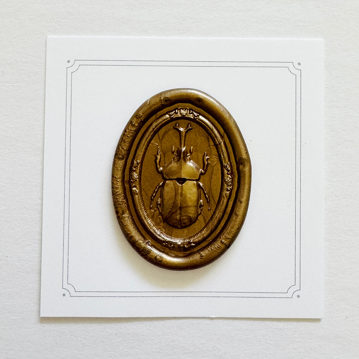 Insects Wax Seal Stamp Set (Set of 3)