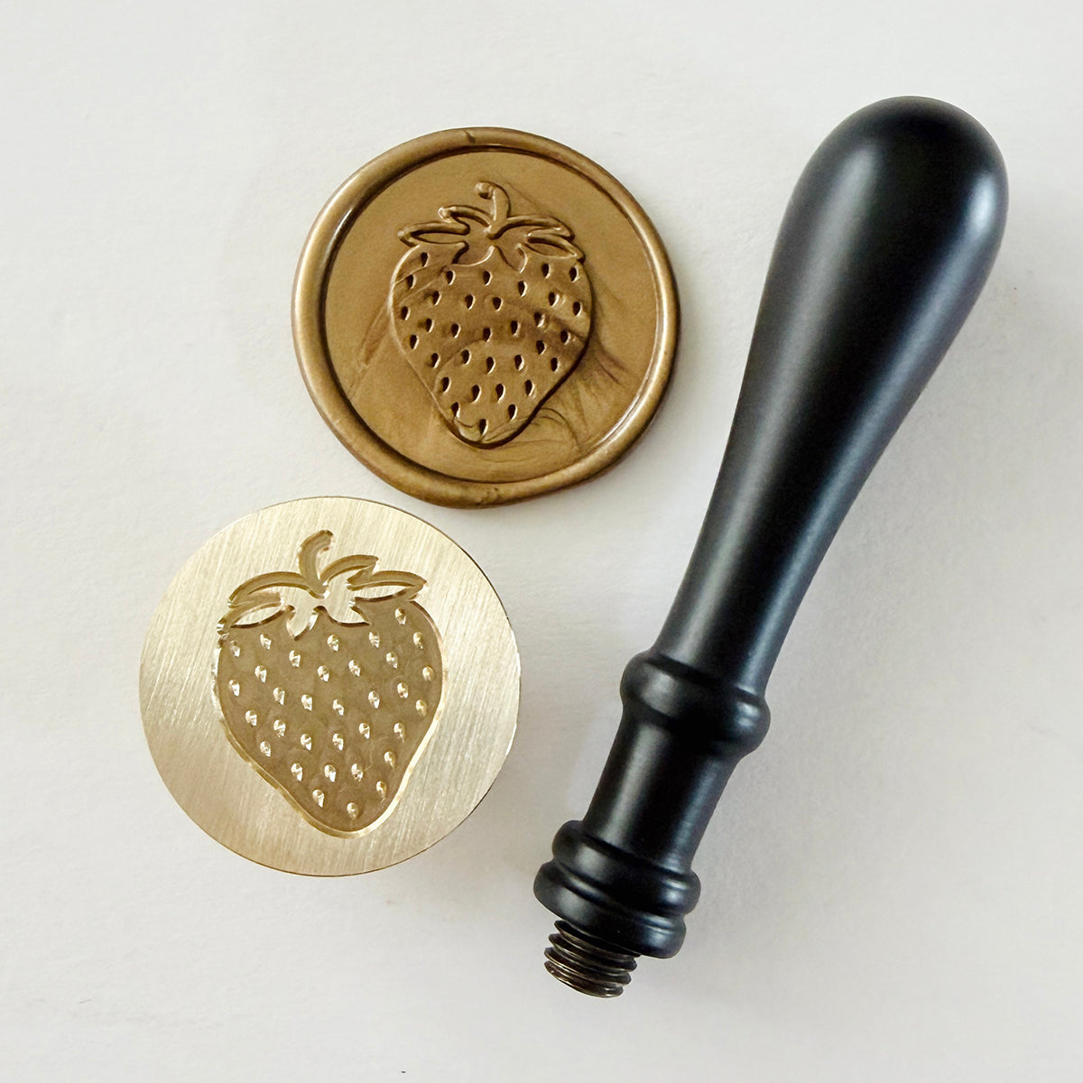 Wild Strawberry Wax Seal Stamp