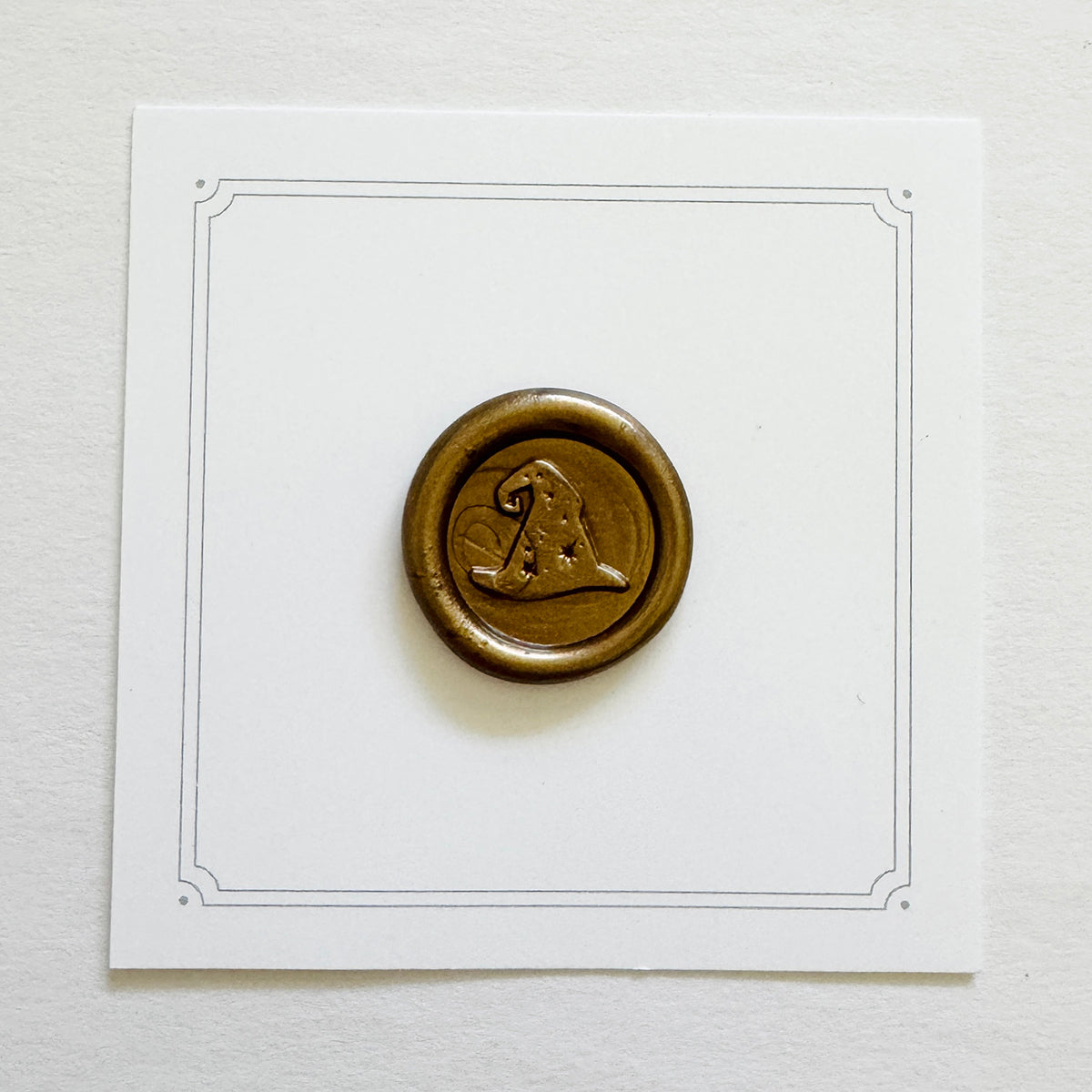 Mini Witch’s Hat Wax Stamp
